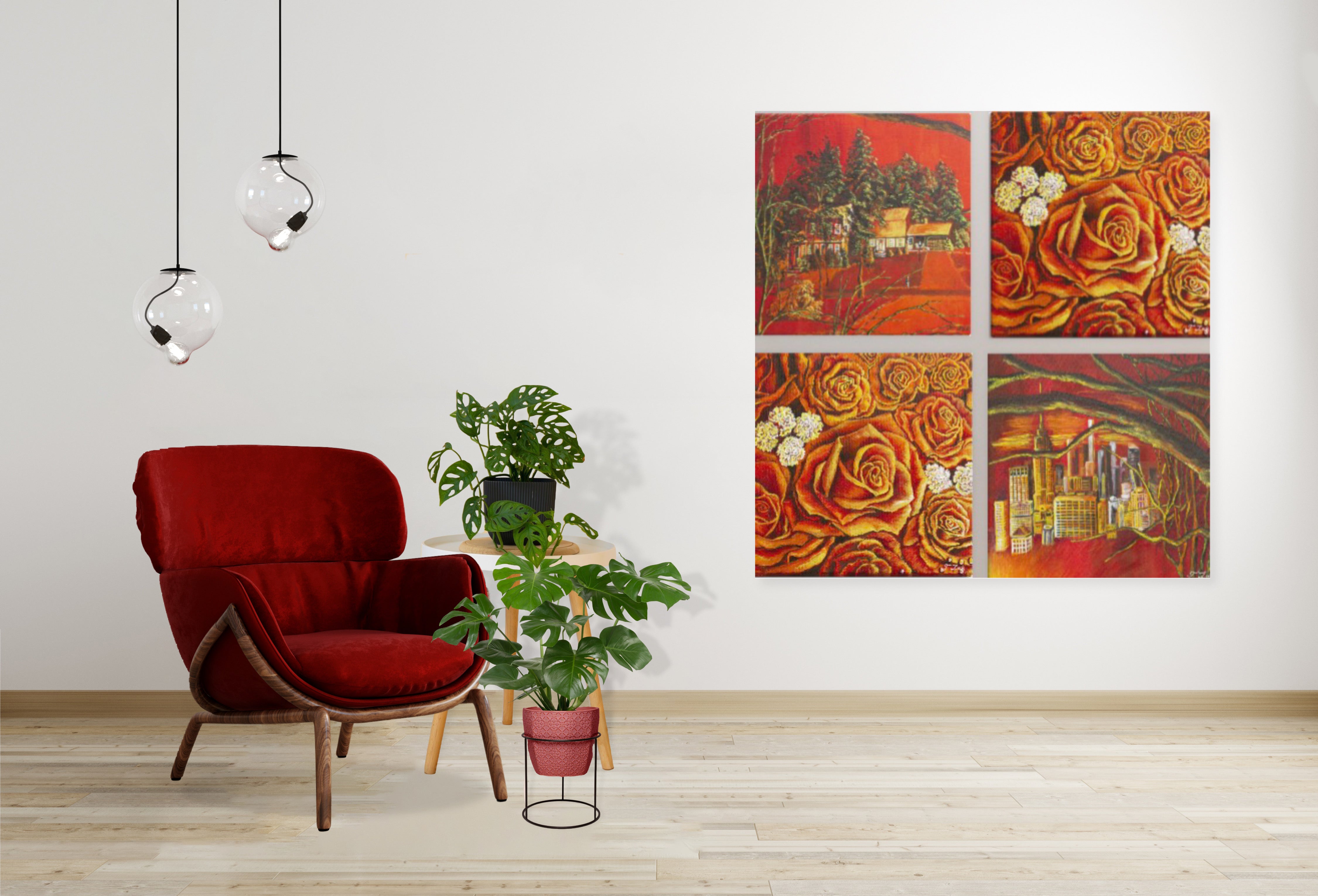 A Four-Panel Journey in Balance