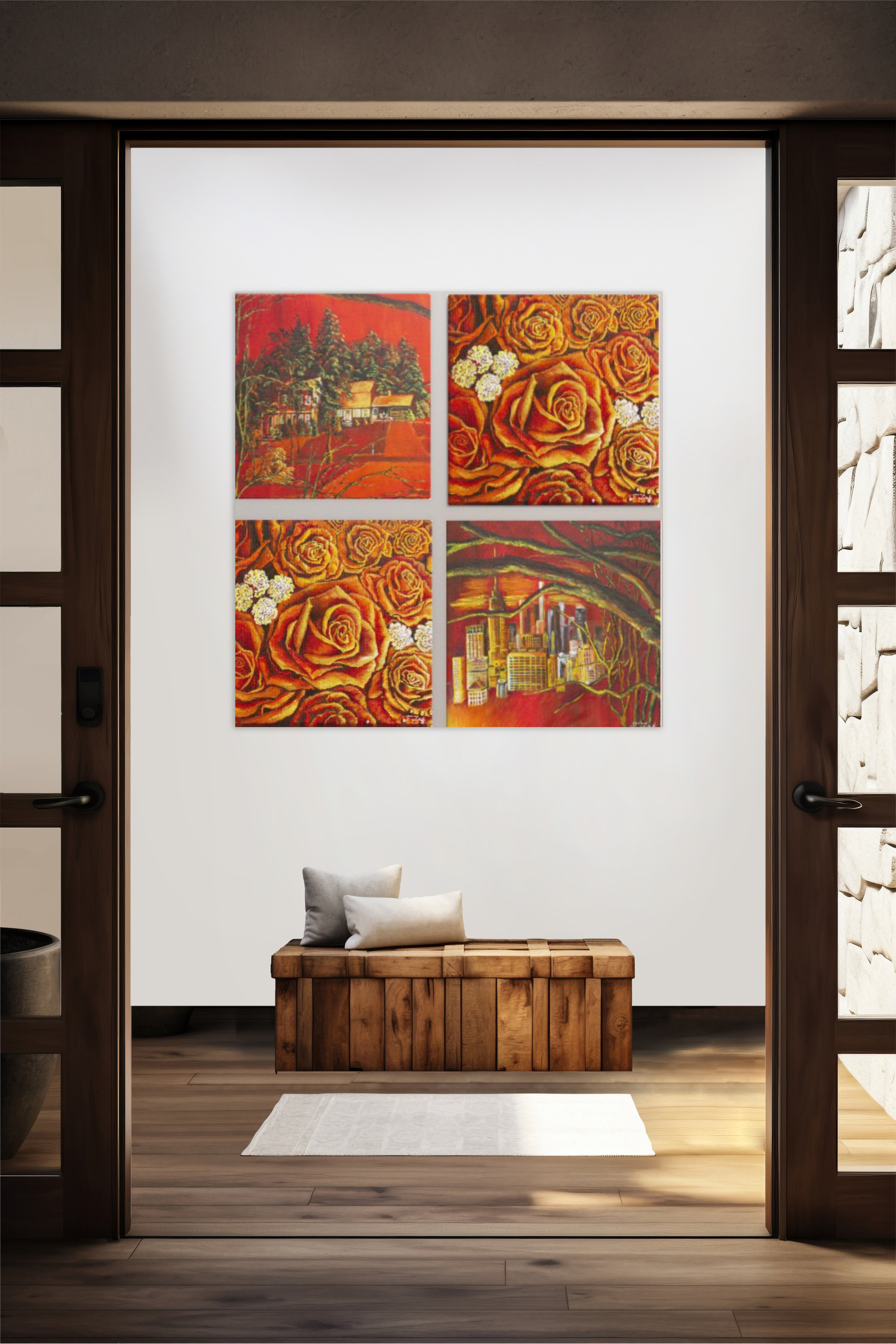 A Four-Panel Journey in Balance